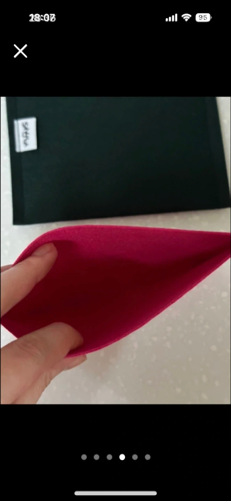 사몰가 이지 파우치 화장품 파우치 이너백 새상품 핑크그린 2개세트--3