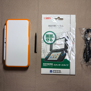 닌텐도 뉴2DSXL 화이트/오렌지 국내정발 순정펌 (정품펜포함)