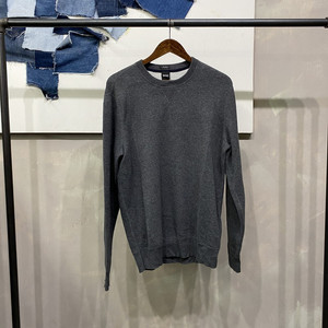 (105) 휴고보스 명품 캐주얼 클래식 울 라운드 니트