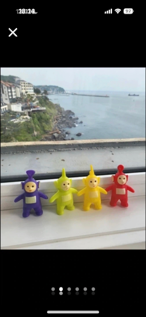 텔레토비 키링 피규어 세트 새상품 만원 이미지