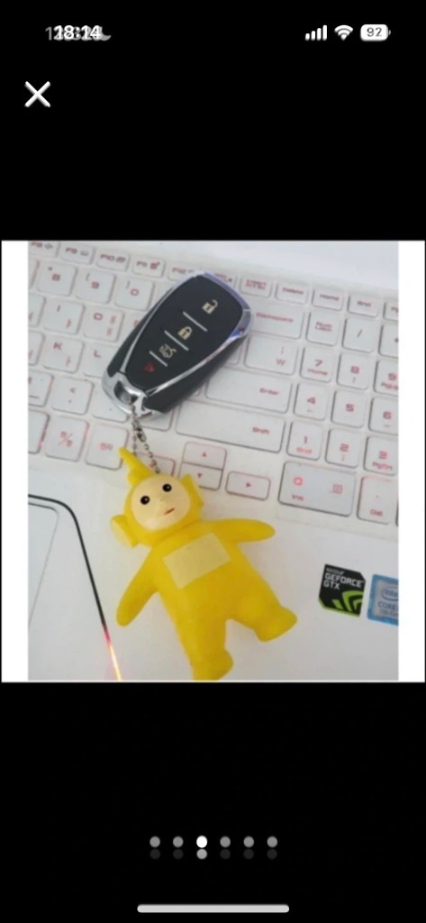 텔레토비 키링 피규어 세트 새상품 만원 이미지