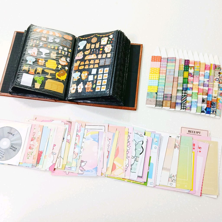 다꾸 무중복 스티커 떡메 마테 100종씩 세트 일괄 처분 정리_0160 이미지