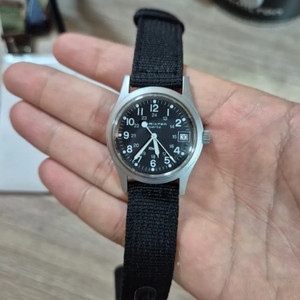 해밀턴 카키 9797 블랙