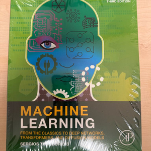 Machine Learning 3e - Sergios Theodoridis 새책