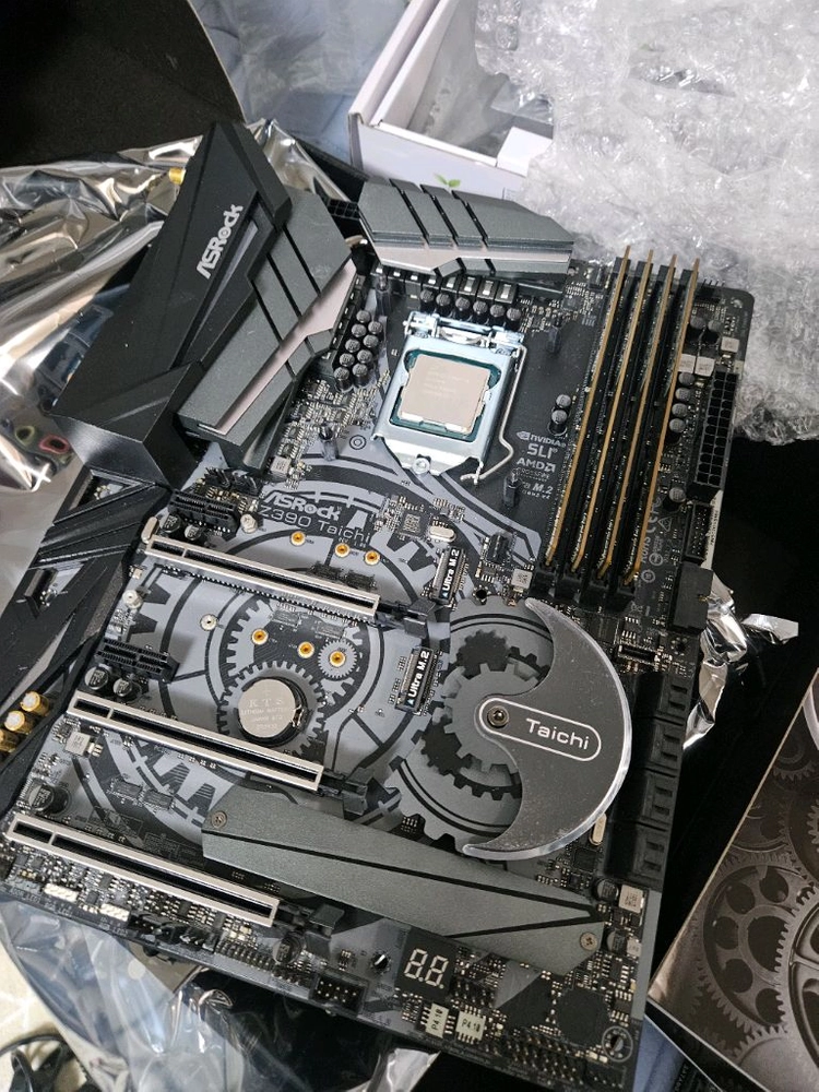 i9-9900K CPU +z390 메인보드 + 램32gb 세트 - 안심되는 중고거래