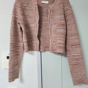 산드로 크롭 가디건