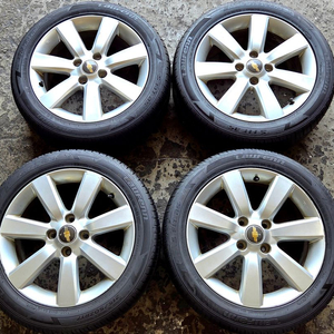 쉐보레 토스카 신형 17인치휠타이어 2155017 신품급 셋트 팝니다 이미지