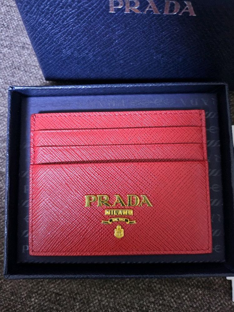 프라다 사피아노 카드지갑(상태최상)--1