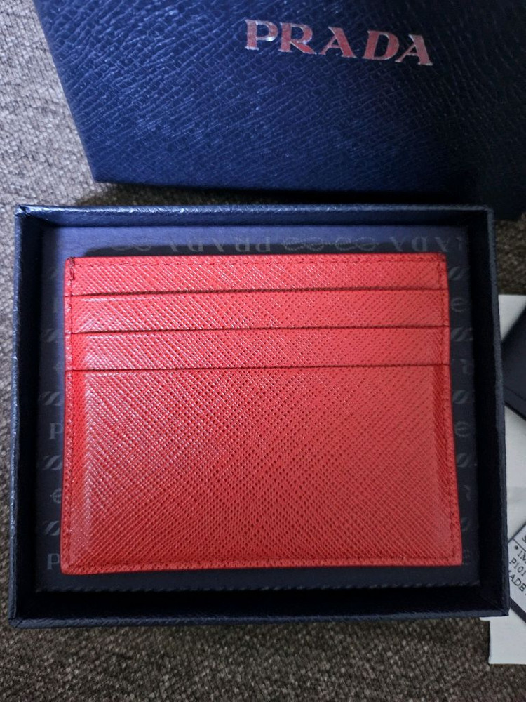 프라다 사피아노 카드지갑(상태최상)--2