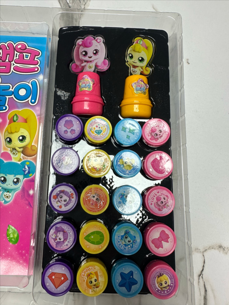 티니핑캐릭터 스탬프 세트--2