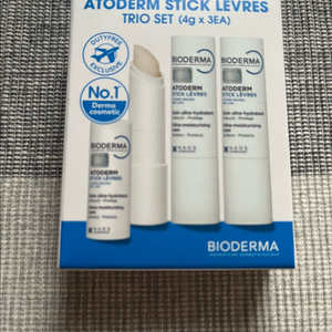 바이오더마 아토덤스틱리브르 립밤 트리오 새제품