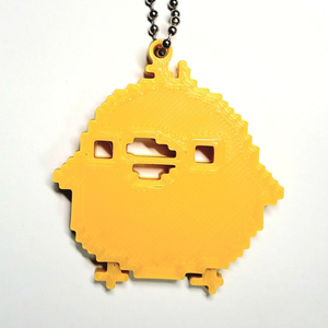 병아리 8비트 키링 키체인