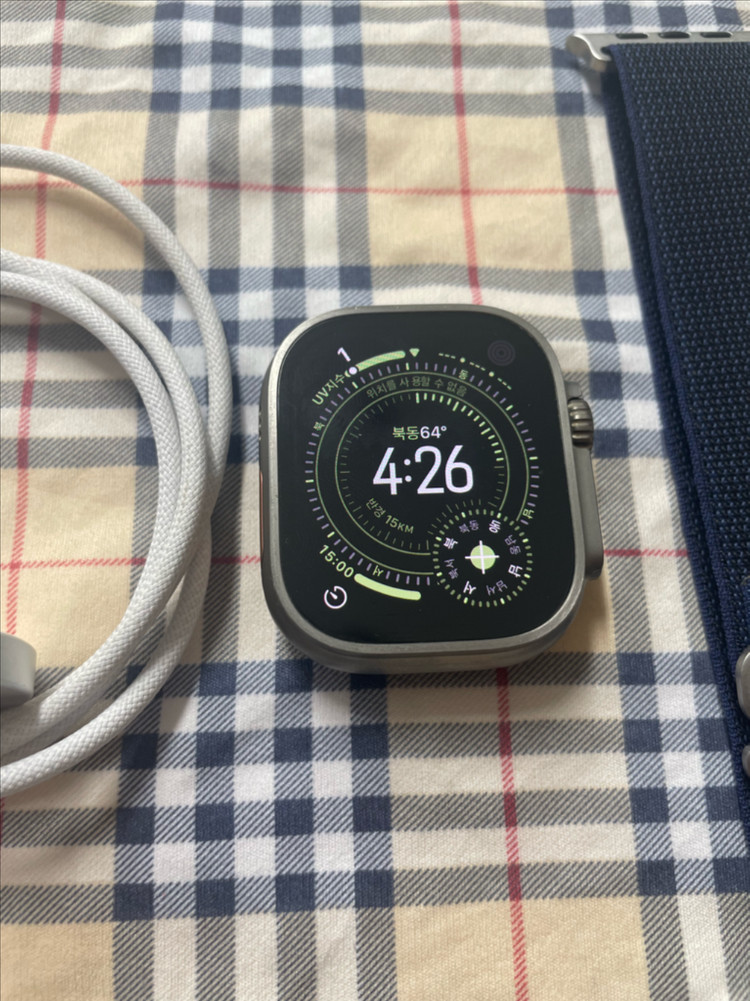 애플워치 울트라2 내추럴 49mm SS급--1