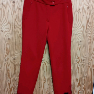 시스막스 스팽글 장식 바지 레드 66