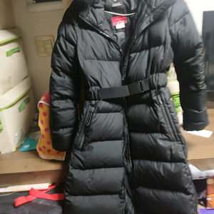 데상트 폭스후드.구스패딩.