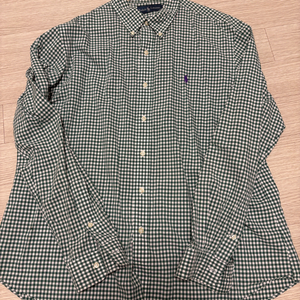 폴로 랄프로렌 체크 셔츠 XL