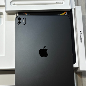 (단순개봉 급) 아이패드 프로11인치 M5+애플펜슬 프로+ 케이스