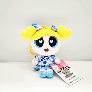 파워퍼프걸 블로썸 치파오 인형 키링 굿즈_옷 교체 가능