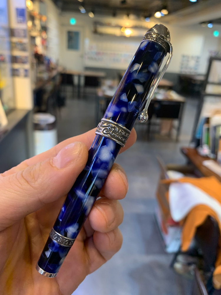 오로라 대양시리즈 대서양 F닙 만년필 판매--1