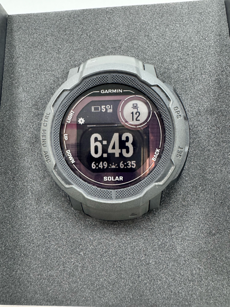 가민 인스팅트 2 솔라 아웃도어 GPS 스마트워치--2