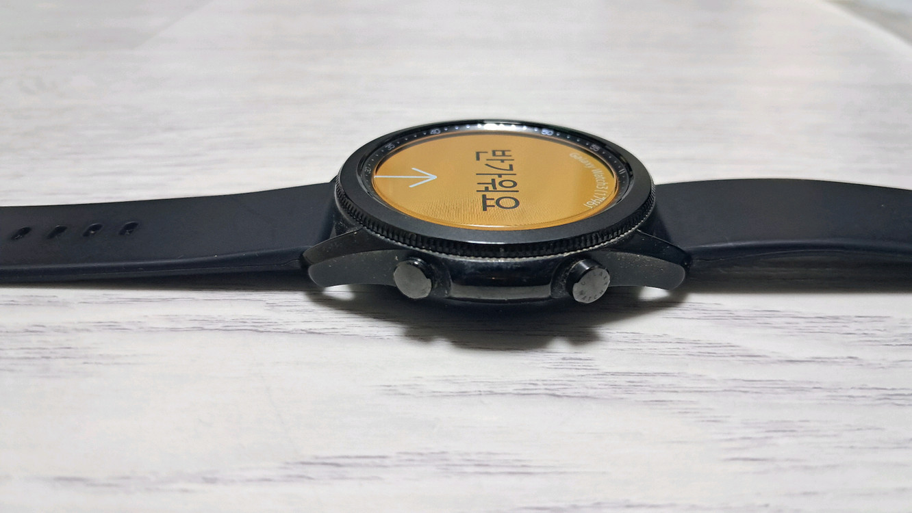 삼성 갤럭시 워치3 45mm 블랙--5