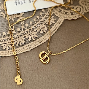 디올 CD로고 목걸이 / 정품감정,케어