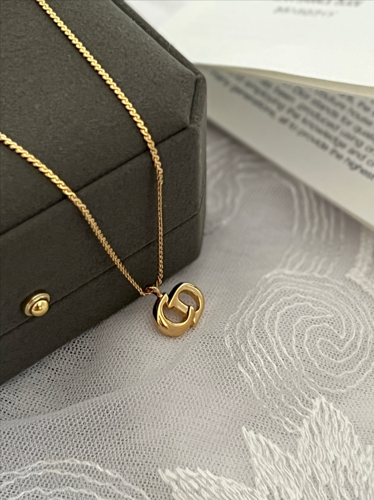 디올 CD로고 목걸이 / 정품감정,케어--1