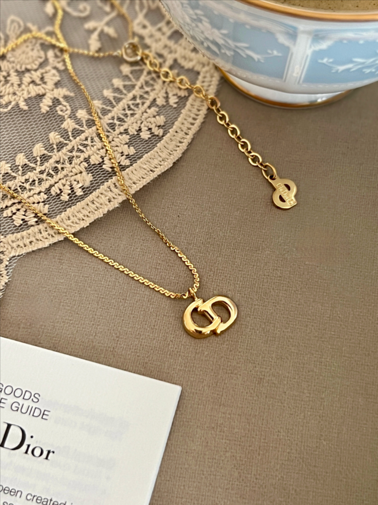 디올 CD로고 목걸이 / 정품감정,케어--5