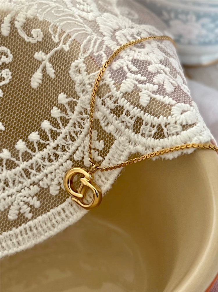 디올 CD로고 목걸이 / 정품감정,케어--6