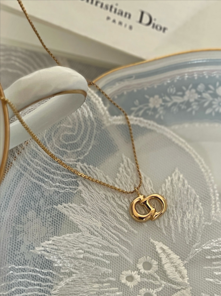 디올 CD로고 목걸이 / 정품감정,케어--7