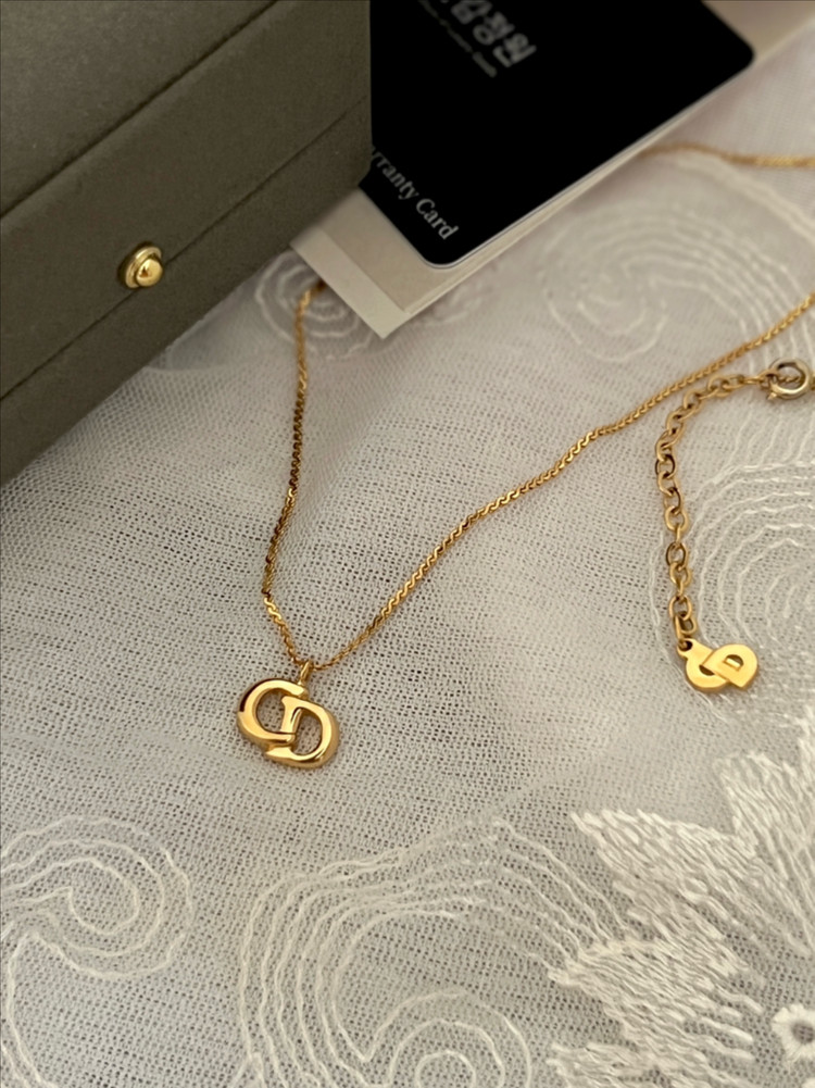 디올 CD로고 목걸이 / 정품감정,케어--8