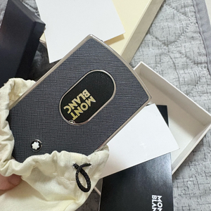 (풀박스/정품) 몽블랑 사토리얼 하드쉘 카드홀더/명함지갑