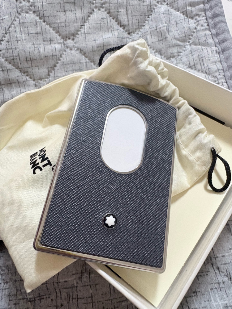 (풀박스/정품) 몽블랑 사토리얼 하드쉘 카드홀더/명함지갑--1