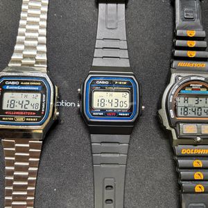 카시오 돌핀 시계 일괄