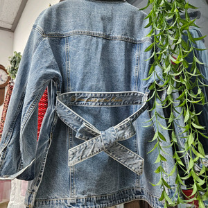 alto 데님 트임 청자켓