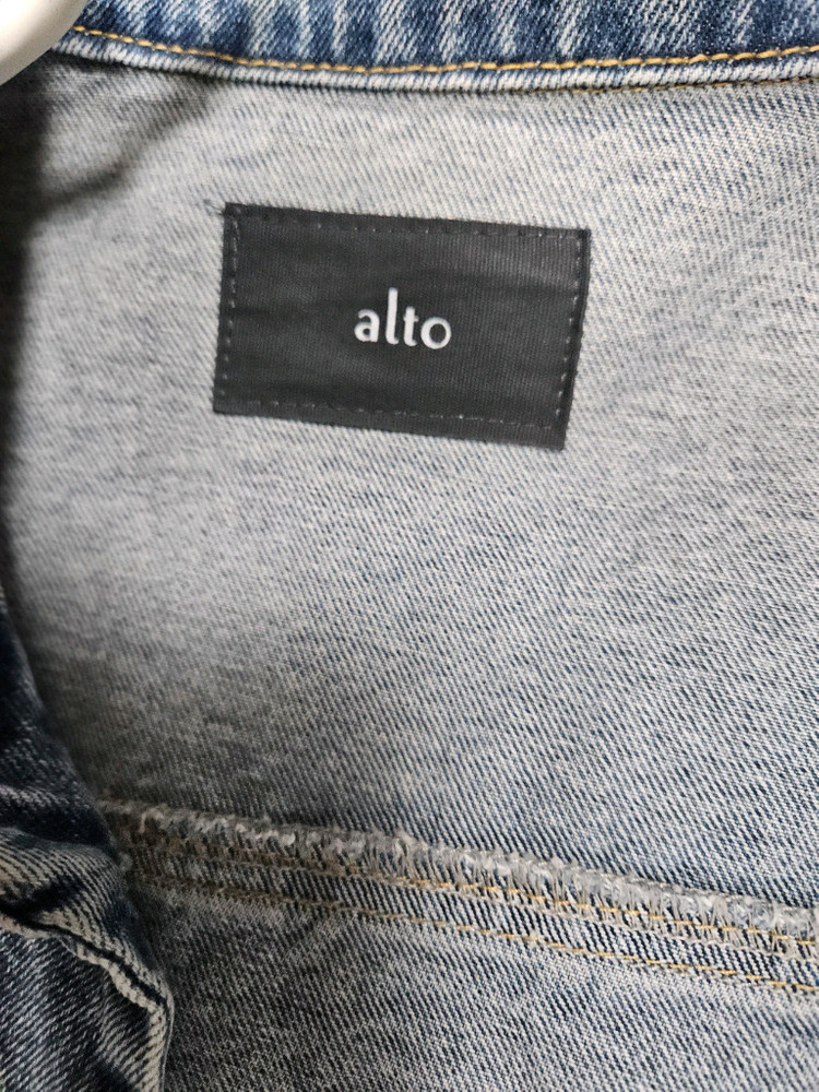 alto 데님 트임 청자켓--5