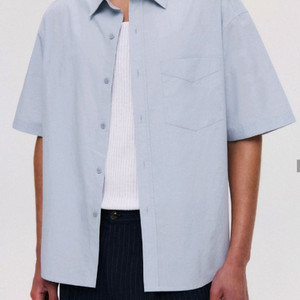 수아레 스탠다드 페이퍼 코튼 반팔셔츠 L사이즈 새상품 급처