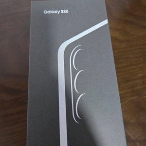 갤럭시 S26 512GB 블랙 자급제 미개봉 팝니다