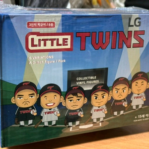 LG 트윈스 피규어 6종 세트 새상품