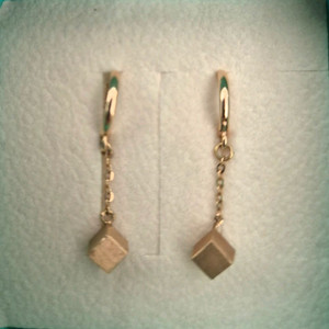 14k핑크골드 귀걸이