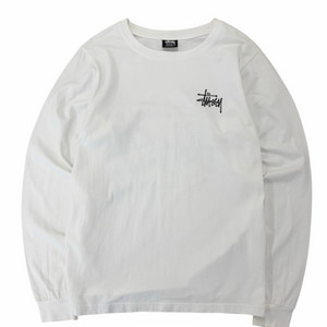 Stussy 스투시 롱슬리브 긴팔티셔츠 화이트 (S)
