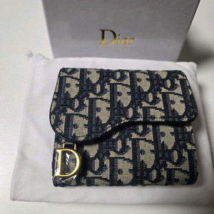 디올 오블리크 패턴 카드지갑(새상품)