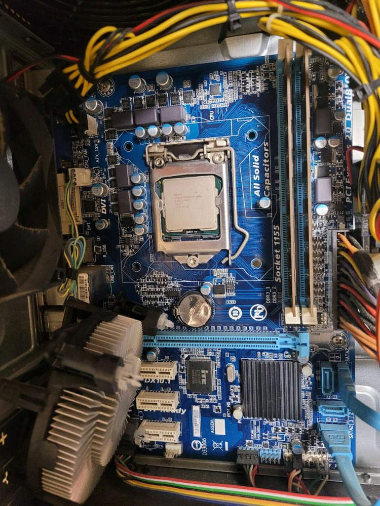 펜티엄 G850 CPU + 메인보드 세트--1