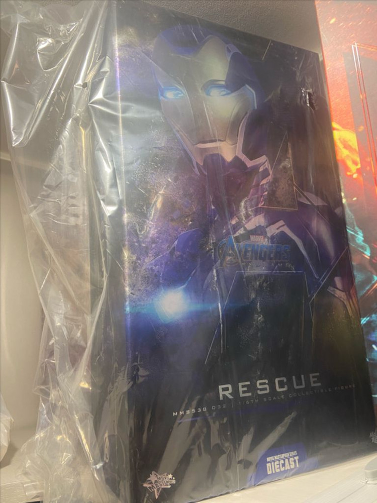 핫토이 아이언패트리어트2 미개봉 ㅣ레스큐 미개봉--1