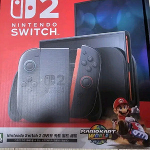 미개봉]닌텐도 스위치2 마리오 미개봉 + 포코피아 칩 판매합니다