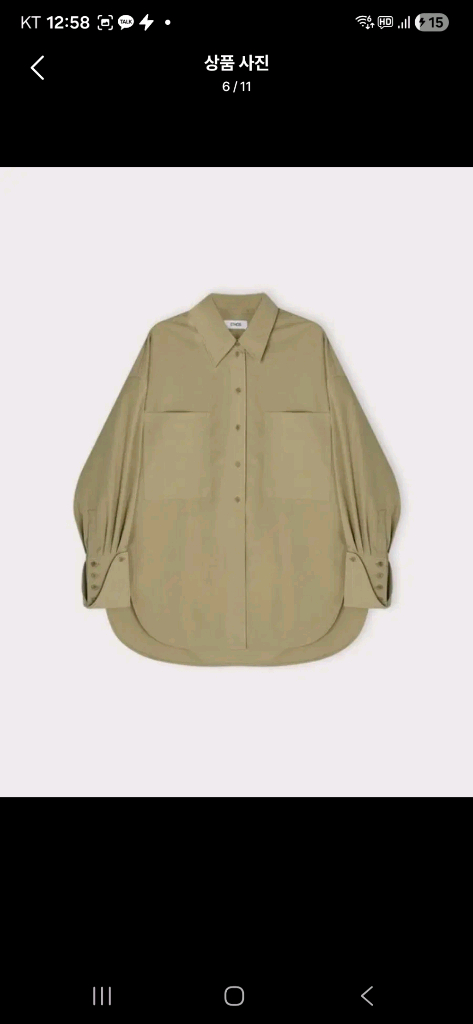 에토스 커프스 셔츠 이미지