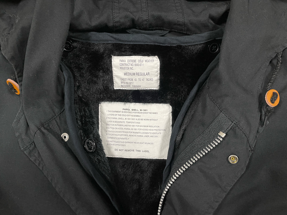 105~110) 50s 복각 휴스턴 미군 M51 피쉬테일(+내피)민트급(RRL&LVC&폴로)--4