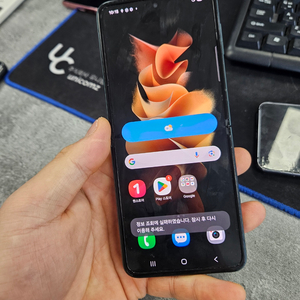 실사진 삼성 갤럭시Z플립3 공기계 정품 중고폰