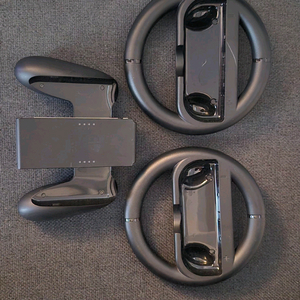 조이콘 핸들 2개+정품 조이콘그립 세트