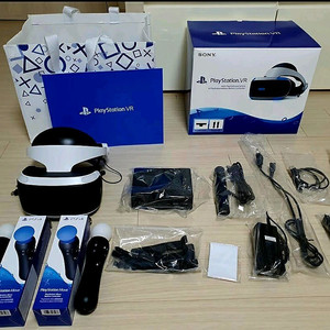 ps4 vr 신형 3번세트 시디2개 신품급